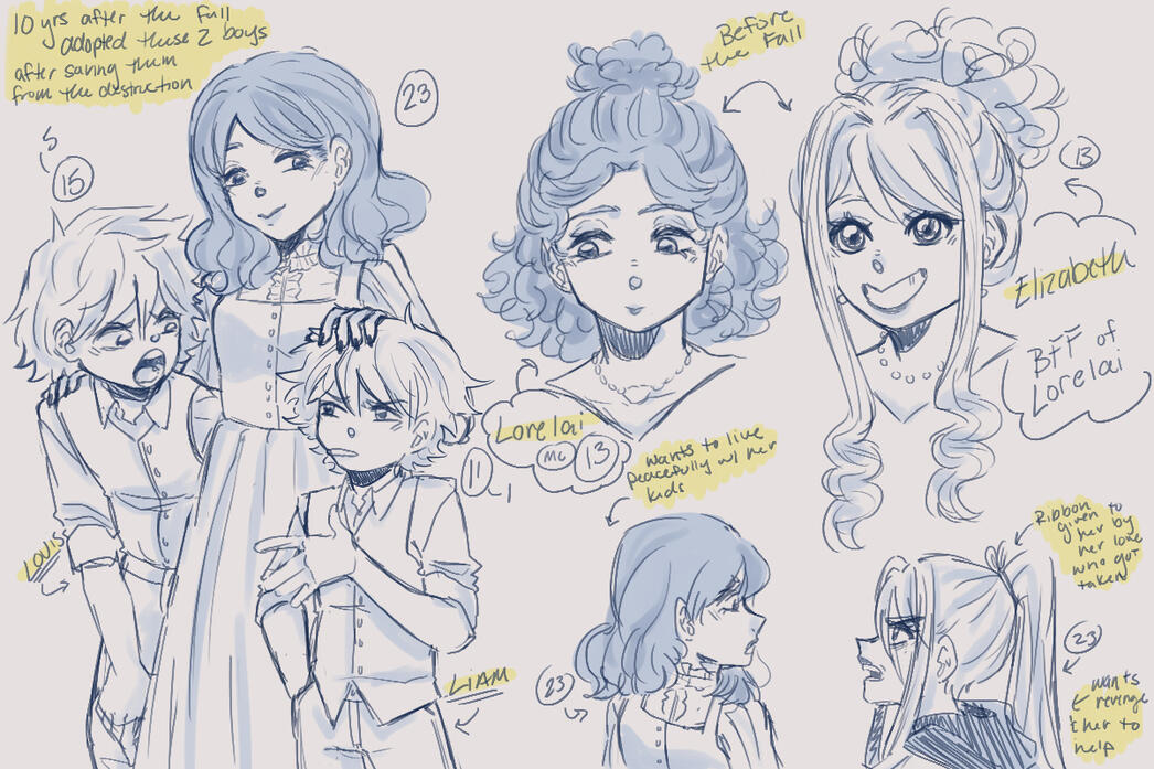 Lorelai Sketches 1